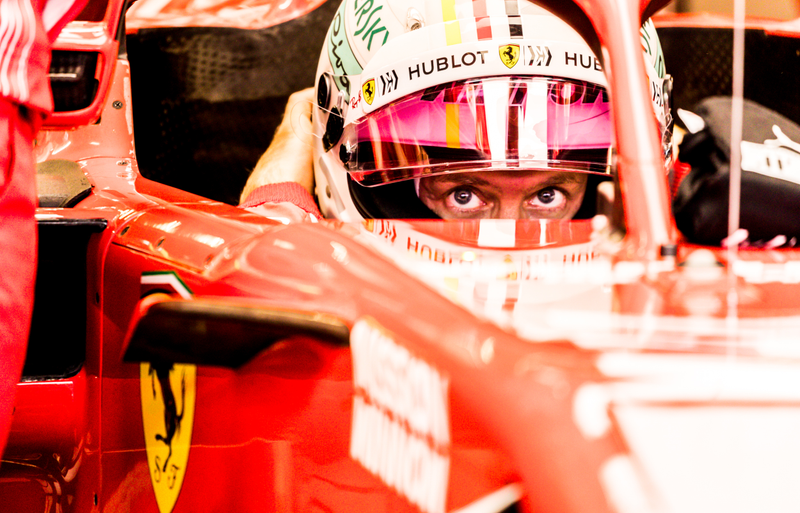 F1 world championship runner-up Sebastian Vettel